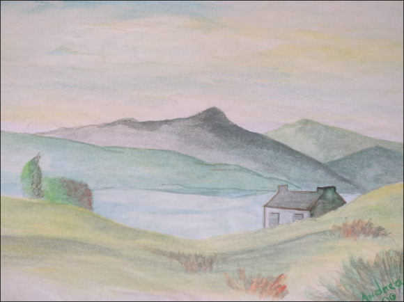 My second watercolor ever